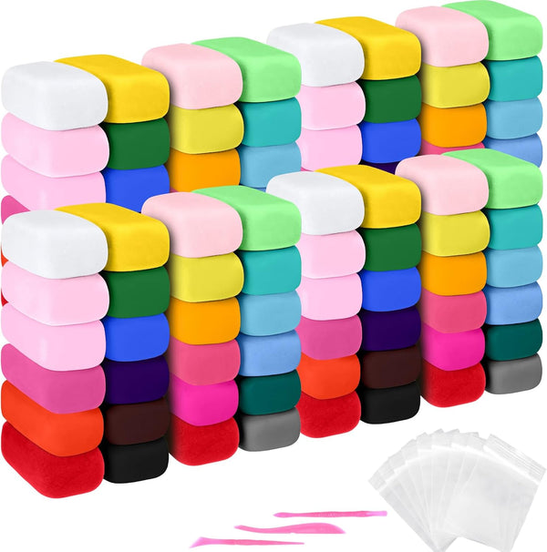 Poen 108 Pcs Air Dry Clay Kit with Sculpting Tool, 36 Colors DIY