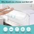 '-47" NUTIKAS Baby Bed Rail Guard for Toddlers Toddler Bed Rails for Twin, Full, Queen, King Bunk Size Bed Swing Down