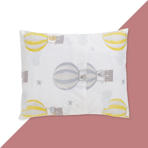 HOPPO BABY&KIDS Set 2 13 18 14 19 100% Toddler Pillowcases of Fits Pillows Sized x or x Envelope Style Soft Cotton