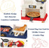Set: 3+ Kids Pizza Oven Play Ice Cream Maker, Card Reader, Cash Register, Play Food (Pizza, Chicken Nuggets, Fries)