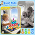LeagoEra Set 48 3-12 Magnetic Tiles Magnetic Blocks Building Toy: Portable Mini Magnetic Tiles Travel Pieces Montessori