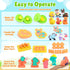 2-4-8, Playset Farm Animals Color Dough Toys for Kids Ages Big Red Barn Farm with Animal Figures Clay Dough Modeling