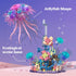 526 Set Enchanted Jellyfish Building Kit with Halloween & Christmas Festive Vibes, Pcs Underwater Creature Building