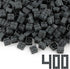 Feleph 2x2 Bricks Dark Stone Gray 400 Pieces Parts Classic Building Creative