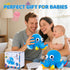 JoySpark Toys 6-12 12-18 50 1-2 Tummy 1 Baby Toys Months, Musical Crawling Toys Bouncing Dancing Octopus Plush Toys