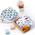 2-in-1 3 Set 12 Pack Baby Burp Cloths & Baby Bibs Design Large Size Layers Thicken Cotton Super Absorbent and Soft Baby