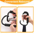 2 Pack Stroller Hooks, 6.3" Large Clips for Hanging Diaper Bags and Shopping, Heavy Duty Carabiner