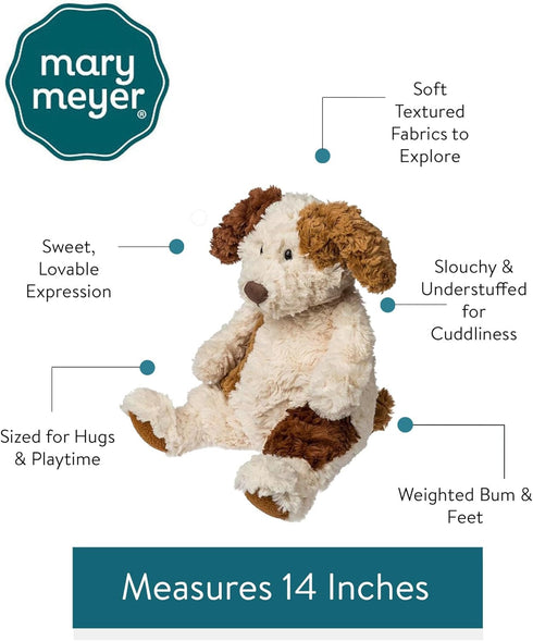 14-Inches, Mary Meyer Stuffed Animal Snuggables Plush Soft Toy, Dog