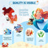 Puzzles for Kids Ages 4-8, 70 Pieces Mermaid Floor Jigsaw Puzzle for Toddler Girls, Educational Birthday Gift