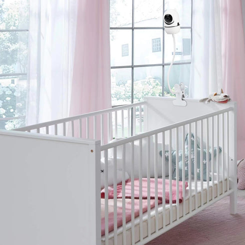 Flexible Baby Monitor Mount for HelloBaby HB65/HB40/HB6550/HB66/HB6339/HB6550 Pro, Tool-Free Baby Camera Holder
