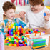 Jenaai 500 Pcs Math Learning Linking Cube, Colorful Counting Blocks with Storage Container for Educational Use