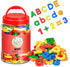 78PCS Magnetic Letters Numbers Alphabet Fridge Magnets ABC 123 Educational Learning Toy Set for Toddlers