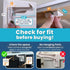 Buumook 4 Pack Upgraded Version Cabinet Locks Baby Proofing, Children Proof Cupboard Drawers Latches, No Drilling