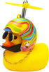 wonuu Rubber Duck Car Decorations, Cute Yellow Duck Dashboard Ornaments with Propeller