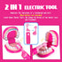 Set 3-5 4+ 5-7 ULOVEME Kids Dentist Play Pink with Braces /Removable Teeth /Retainer - Doctor Kit for Toddlers