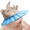 Soft Adjustable Baby Shower Cap, Bath Head Cap Visor for Washing Hair, Toddler Bathing Protection (Blue)