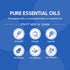 12.9 Oz Oilogic Stuffy Nose & Cough Essential Oil Vapor Bath for Babies & Toddlers - Gentle Baby Bath Essentials