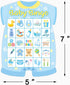 Baby Shower Bingo Games Boy - 24 Guests - Newborn Baby Bingo for Baby Shower Party Supplies
