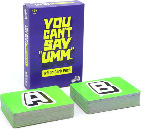 You Can't Say UMM Adult…