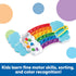 Learning Resources Rainbow Sorting Set, 37 Pieces Educational Toys for Ages 3+, Fine Motor Skills and Sorting