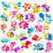 Goodangie00 Bulk Turtle Octopus Dolphin Mermaid Shark Fish Ocean Mini Pop Fidget Toys