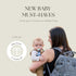 Dodo Babies Diaper Bag Backpack Set - Insulated & Waterproof Pockets, Plus Two Pacifier Clips, Binky Case & Stroller