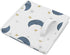 Set 2 Sweet Jojo Designs Moon and Star Foldable Fabric Storage Cube Bins Boxes Organizer Toys Kids Baby Children's