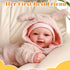 15-Inch Set, 3+, BABESIDE Baby Doll with Feeding Lightweight First Baby Doll for Kids Realistic Baby Girl with Soft