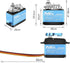 25KG 7.4V 180 1/8 1/10 x4, RC4WD, FEETECH RC Servo Servo Motor High Voltage High Torque Waterproof Full Metal Gear