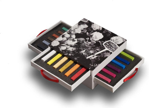 Conté à Paris 18 Count Assorted Crayons, Drawer Box