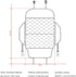 TAIKOO Seat Back Protector + Large Capacity Pocket Storage Organizer,Preventing the Impact of Children Stepping on the