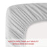 Pack 2 Pack, 100% and Play Sheets Cotton Flannel, Fitted Portable Mini Crib Sheet for Girls Boys, Ultra Soft Breathable