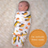 100% 47 47 Inches LollyBanks Muslin Swaddle Blanket, Muslin Cotton Baby Blankets for Boys, X Newborn Receiving Blanket