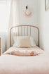 Star-Patterned Large Knit Baby Swaddle Blanket by Copper Pearl