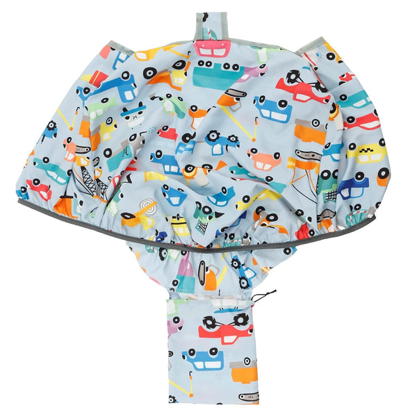 blackonvlm Shopping Cart Cover for Baby, Farmers Market Veggies Polyester Cloth Cart Cover,