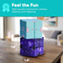 2 Pack BunMo Infinity Fidget Cube Pocket Fidget Toys for Kids & Adults Quiet Folding Desk Fidget with Smooth Hinges