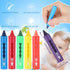 24 Epakh Pieces Washable Crayons for Toddlers and Kids Easy Clean Colorful Crayons Shower Markers Toys Paint Art