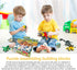 auryee 12PCS Sets 6+ Pre Filled Easter Eggs Dinosaurs Party Favors Party Supplies Building Blocks Mini Animal