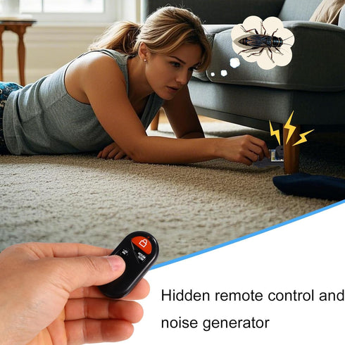 BTFO 2pcs Hidden Cricket Voice Maker, Black Prank Funny Office Prankster Stuff Beeping Noise Sound Prank Device