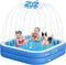 Inflatable Pool for Kids, Non-Slip Sprinkler Splash Pad for Backyard, Thickened PVC