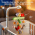 TUMAMA Crib Mobile with Music and Lights, Baby Mobile Cute Bee Crib Toys Hanging, Remote Control Nursery Mobiles