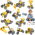 10 in 1 Kids STEM Building Toys Set - Electric Construction Excavator Kit for Boys 5-8 Years Old, Educational Fun