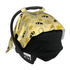 Yobvec Bee Baby Car Seat Canopy Cover Multi Use Nursing Cover for Mom Nursing Covers Newborn Bee Shower Gift