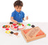 Set 42 Set 2+ Melissa & Doug Felt Food Mix And Match Pizza Play Food - Pieces Felt Pizza Play For Kids Kitchen, Pretend