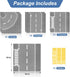 9 Pack Road Baseplates for Building, Compatible with Lego Classic Bricks, 10” x 10” Baseplates for City Sets