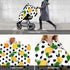 Hcpwzrf Pineapples Large Black Polka Dots Baby Car Seat Cover & Nursing Cover - Breathable Stretch Multi-Use Cover
