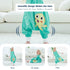 MICHLEY Toddler Sleeping Sack with Feet, Newborn Infant Sleeveless Sleeping Bag, 2-way Zipper, Green Octopus, 5-6T