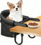 Wintline Dog & Cat Table High Chair, Adjustable Pet Booster Seat for Feeding