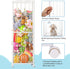 61 17 12.6 Fixwal Stuffed Animal Storage Zoo Metal Tube Extra Large Plushies Storage Stuffed Animals Holder Kids Toy