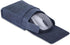 TheAntiq Leather Playing Card Case (Blue) for Board Games, Coin Pouch, Change Holder, Money Organiser, Card Deck Holder